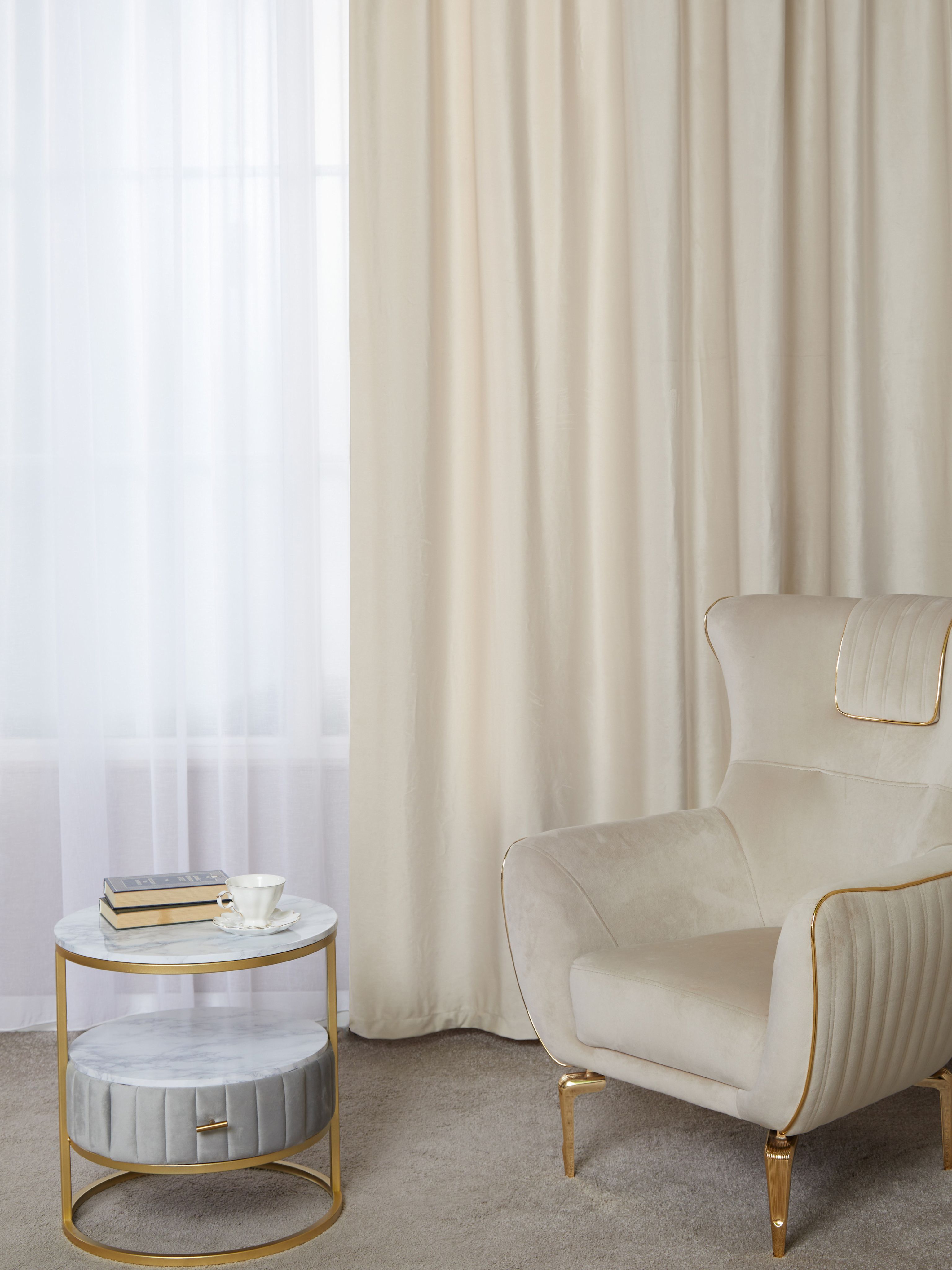 

Штора A&H Бархат 250x270 см на шторной ленте, 2velvet-1