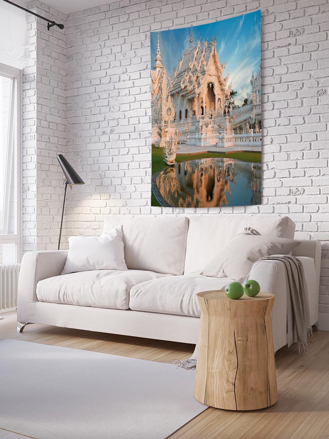 

Вертикальное фотопанно на стену JoyArty Снежный дворец 100x150 см, Снежный дворец