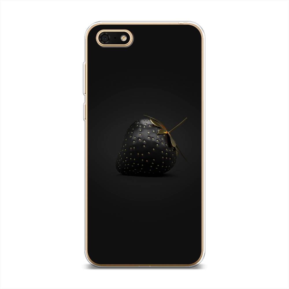 

Чехол Awog на Huawei Y5 2018 "Черная клубника", Золотистый;черный;серый, 65950-10