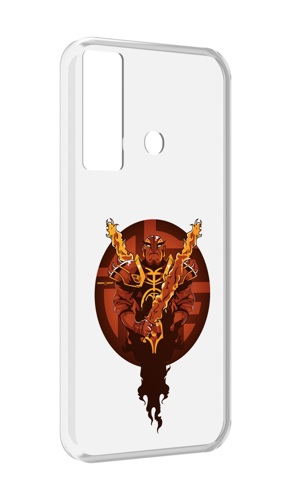 

Чехол MyPads ember spirit для Tecno Camon 17, Прозрачный, Tocco