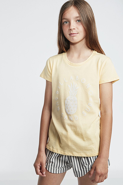 Детская футболка Sand And Surf желтый 12 YEARS Billabong S8SS02-BIP0