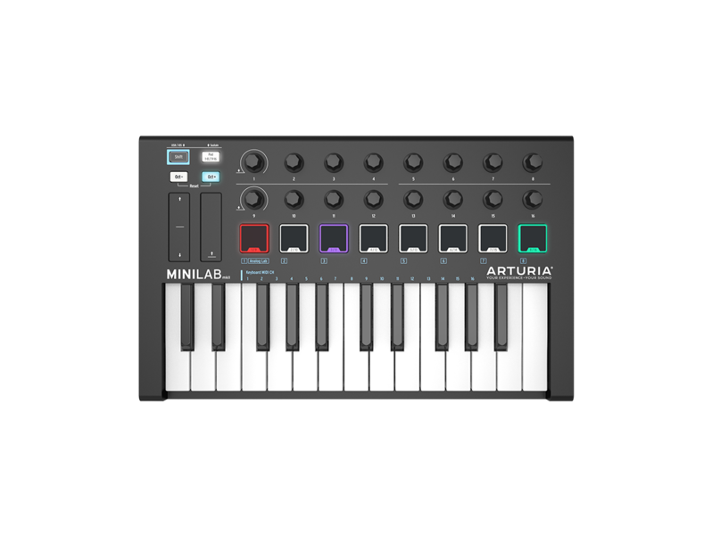 Arturia MiniLab mkII Black Edition 25 MIDI-клавиатура