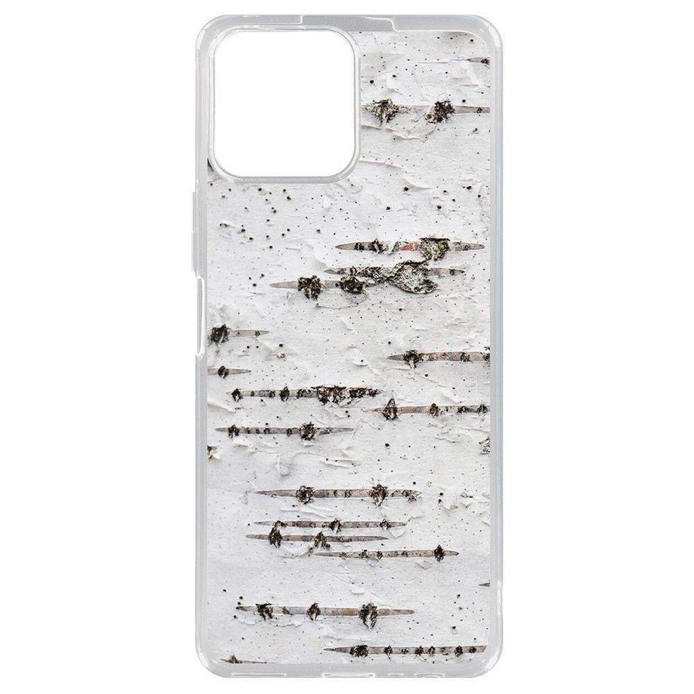 

Чехол-накладка Krutoff Clear Case Березка для Honor X8, Прозрачный
