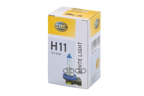 

Лампа H11 12v 55w Pgj19-2 Wl White Light HELLA арт. 8GH223498151