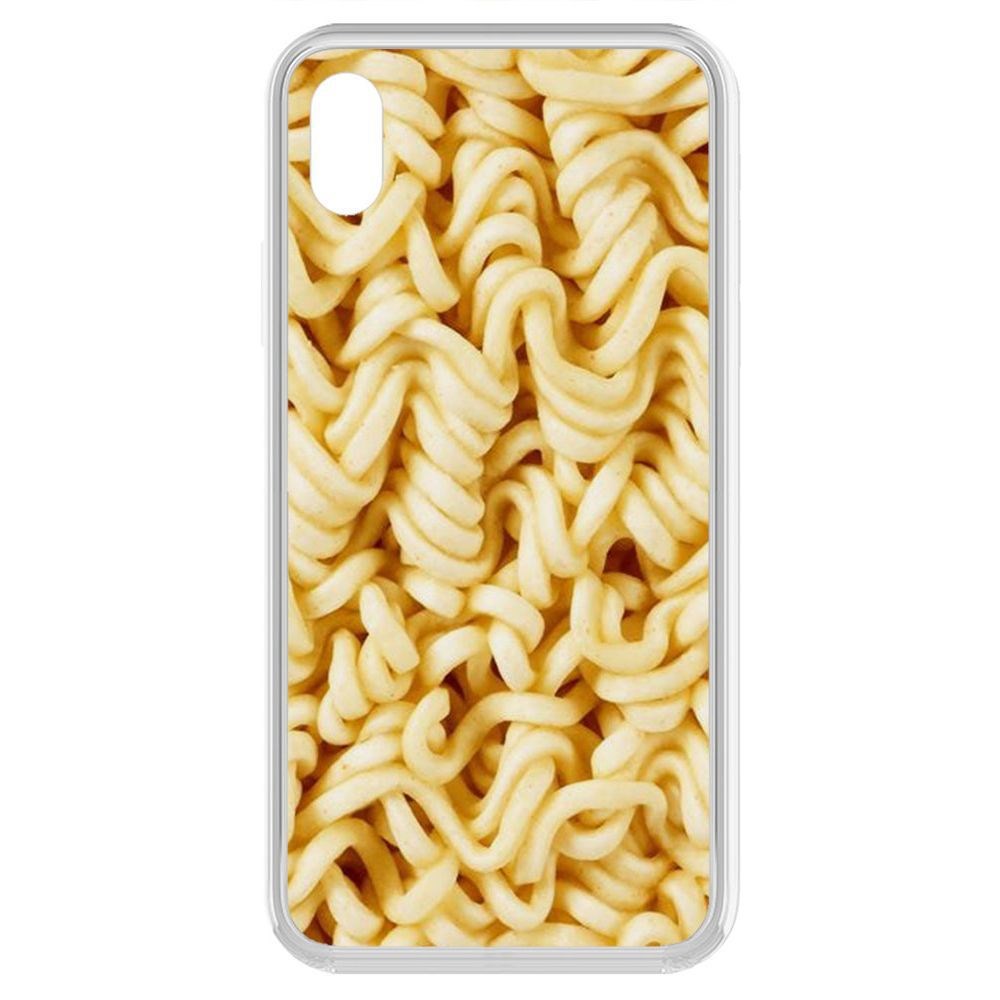 

Чехол-накладка Krutoff Clear Case Дошик для iPhone XR, Прозрачный