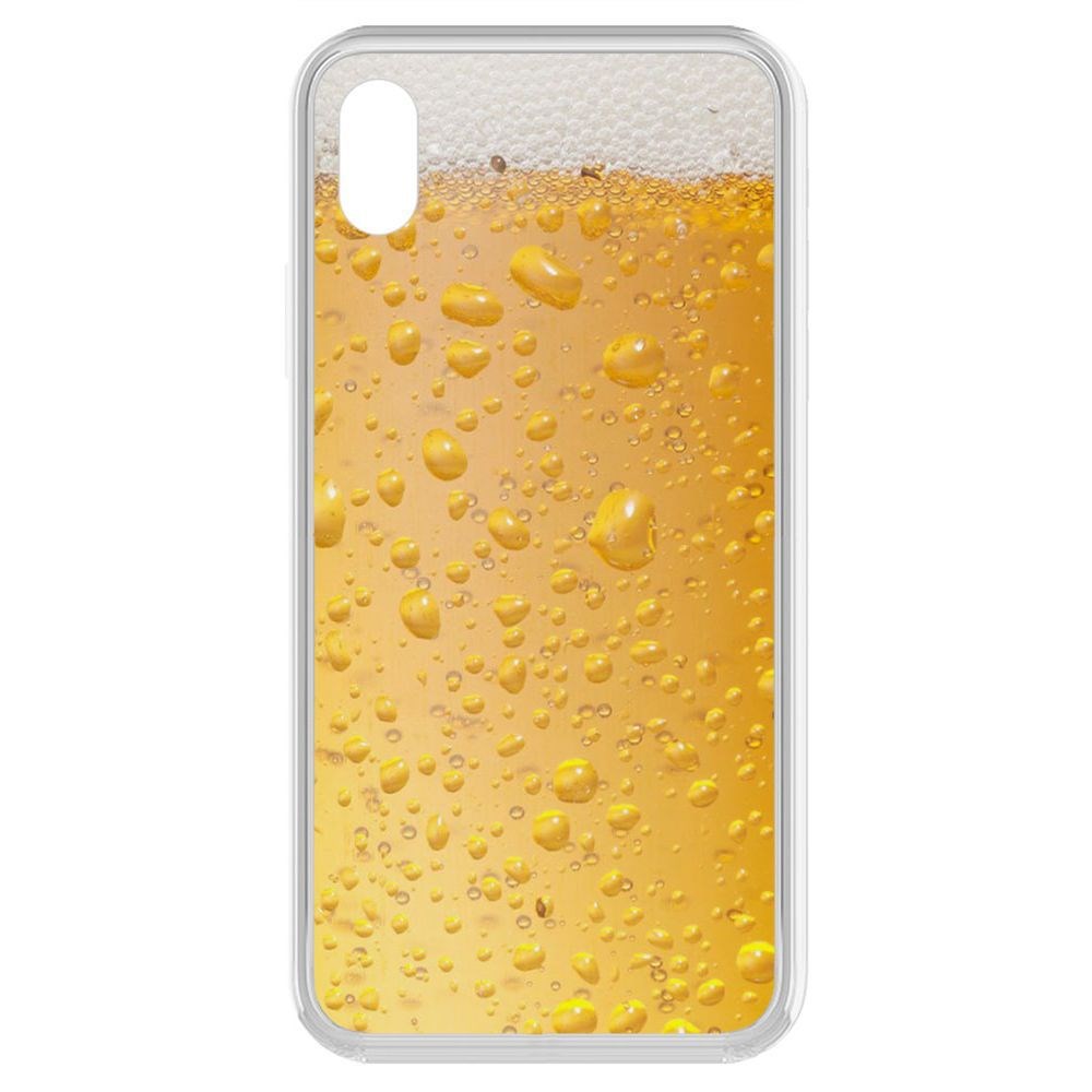 

Чехол-накладка Krutoff Clear Case Пенное для iPhone XR, Прозрачный