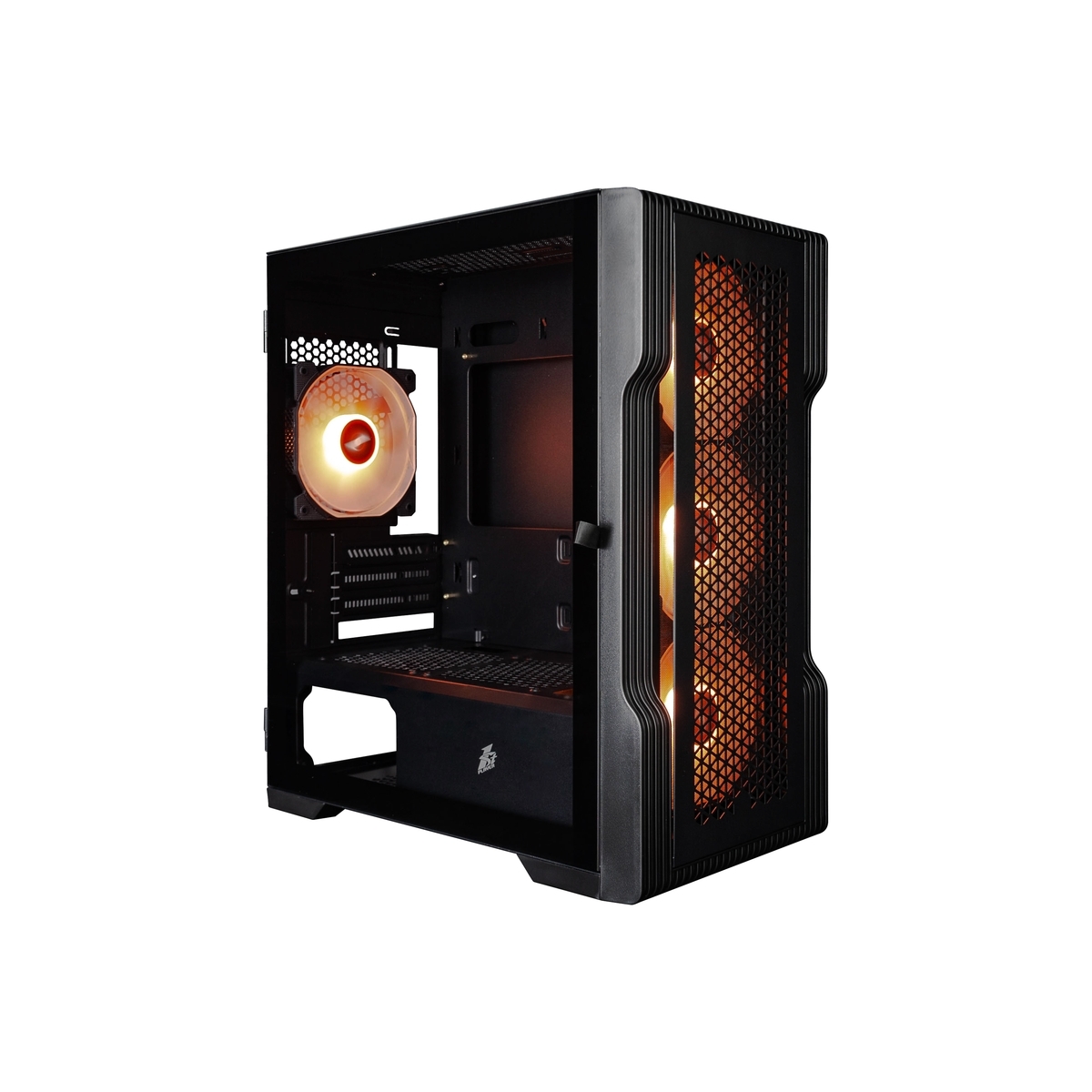 

Корпус компьютерный 1stPlayer TRILOBITE T3 ARGB Black (T3-BK-4F2) черный, TRILOBITE T3 ARGB Black