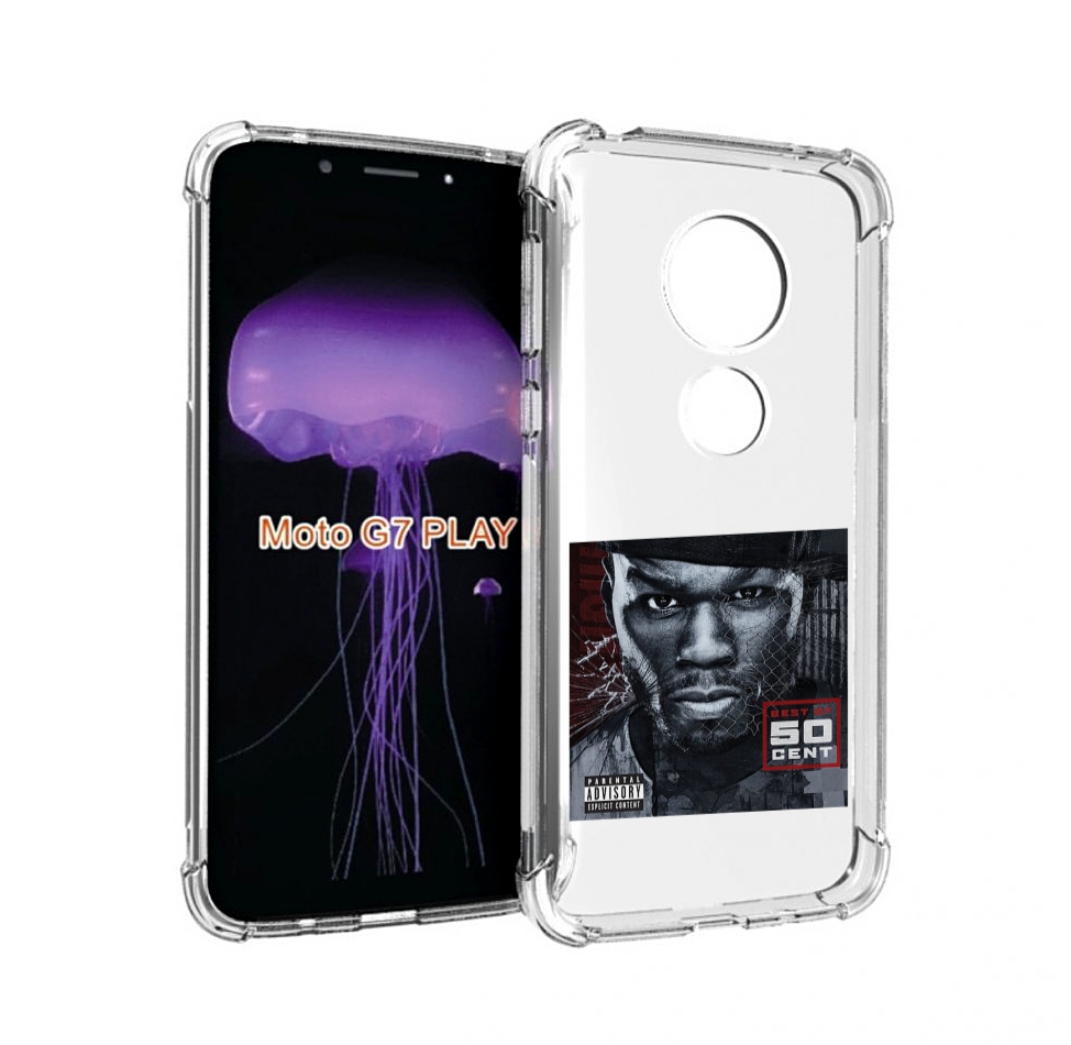 

Чехол MyPads 50 Cent - Best Of для Motorola Moto G7 Play, Прозрачный, Tocco