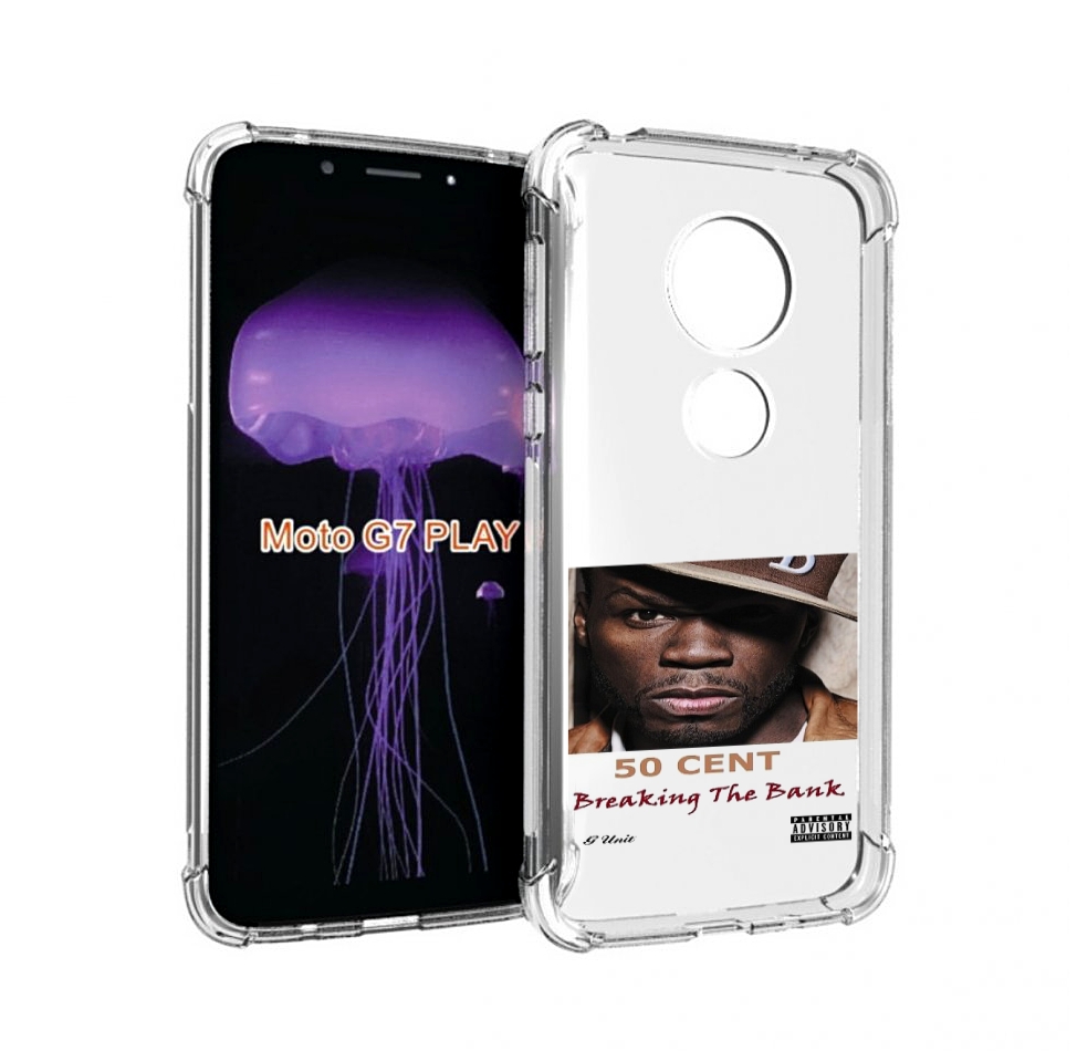 

Чехол MyPads 50 Cent - Breaking The Bank для Motorola Moto G7 Play, Прозрачный, Tocco