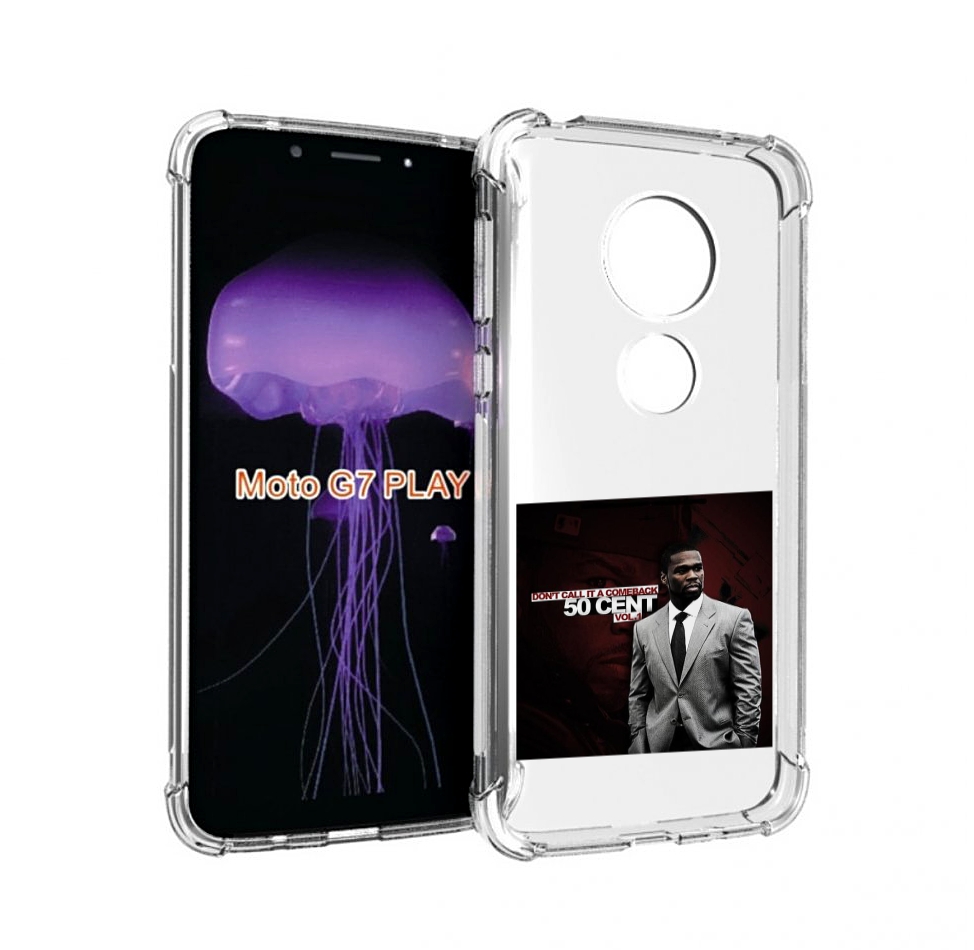 

Чехол MyPads 50 Cent - Dont Call It A Comeback Vol для Motorola Moto G7 Play, Прозрачный, Tocco