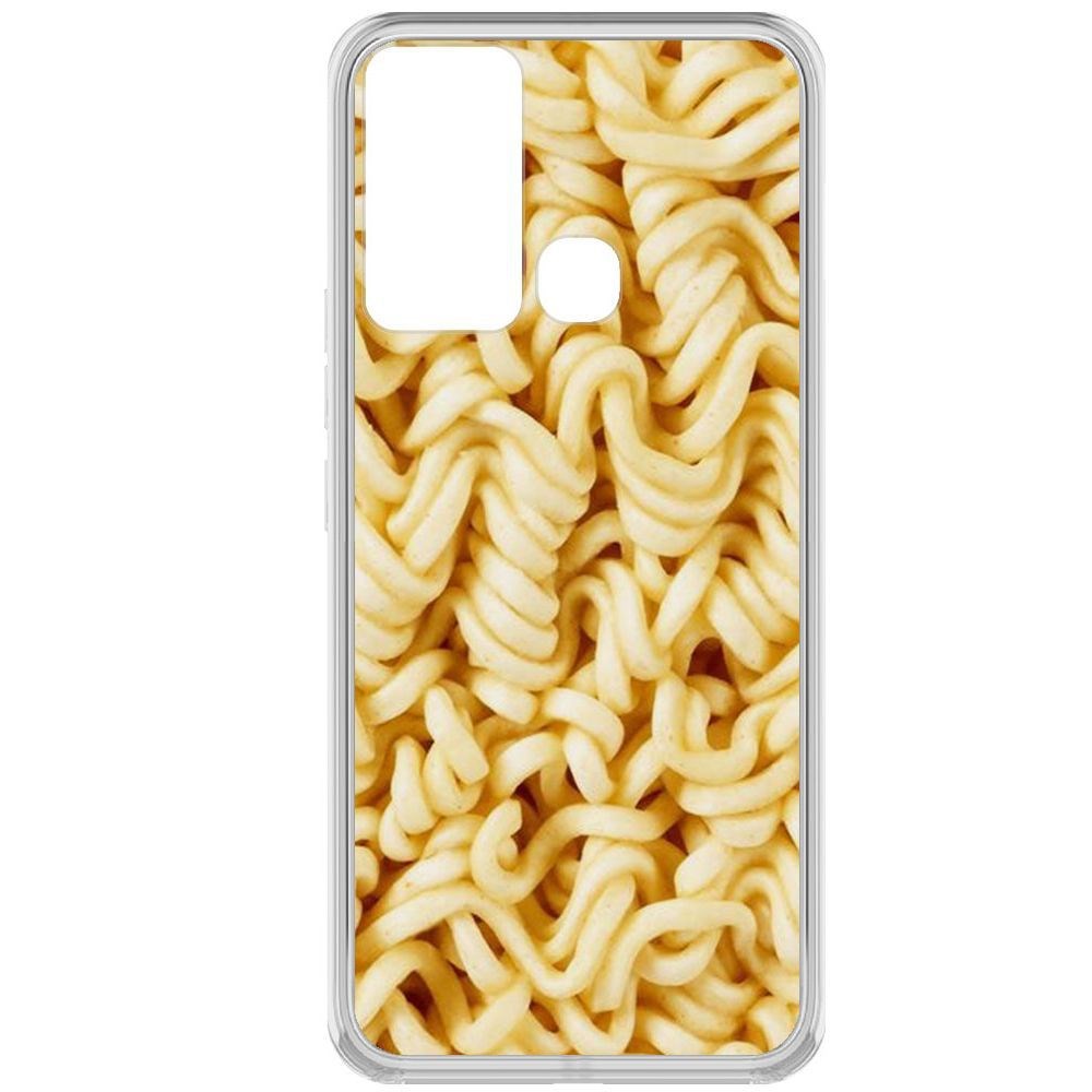 

Чехол-накладка Krutoff Clear Case Дошик для Infinix Hot 12i, Прозрачный