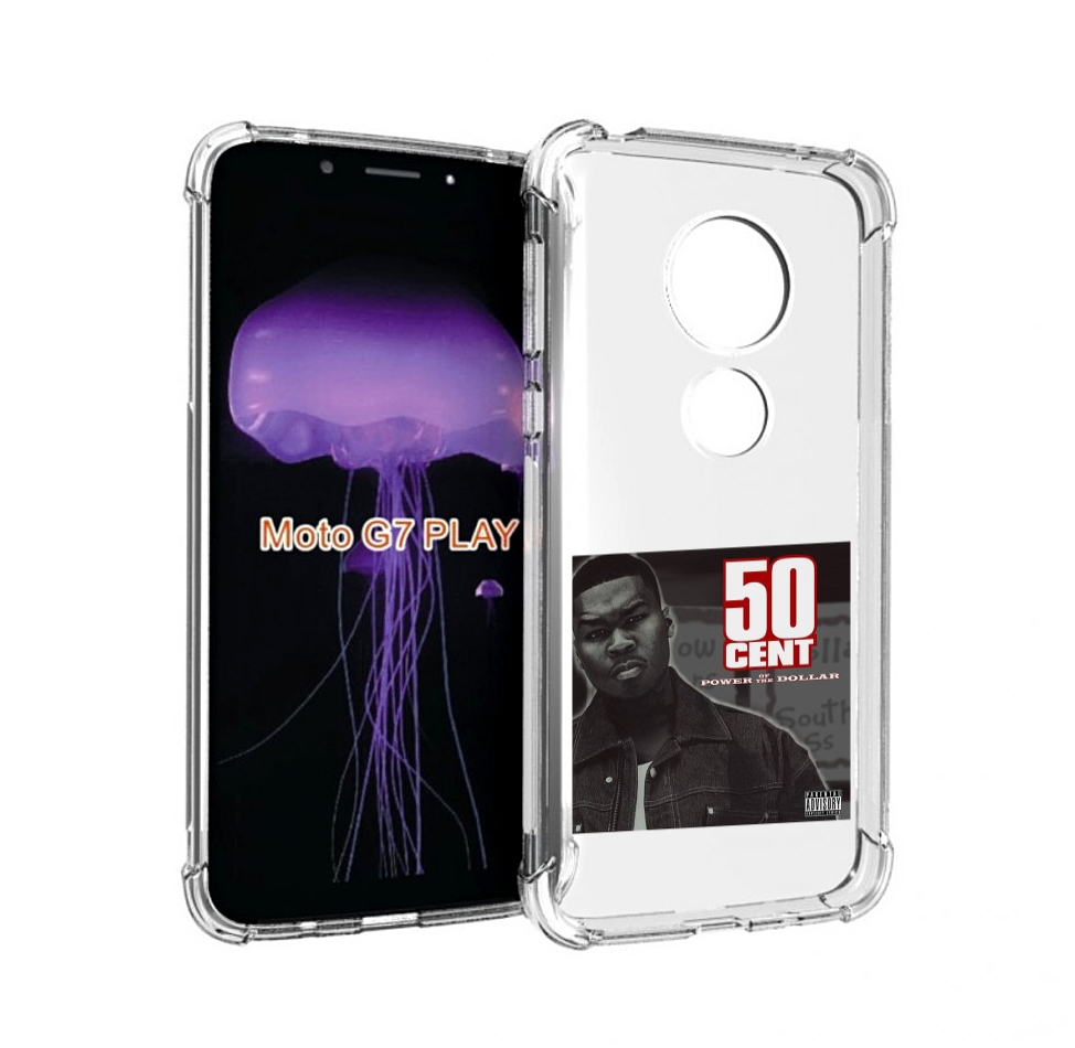 

Чехол MyPads 50 Cent - Power Of The Dollar для Motorola Moto G7 Play, Прозрачный, Tocco