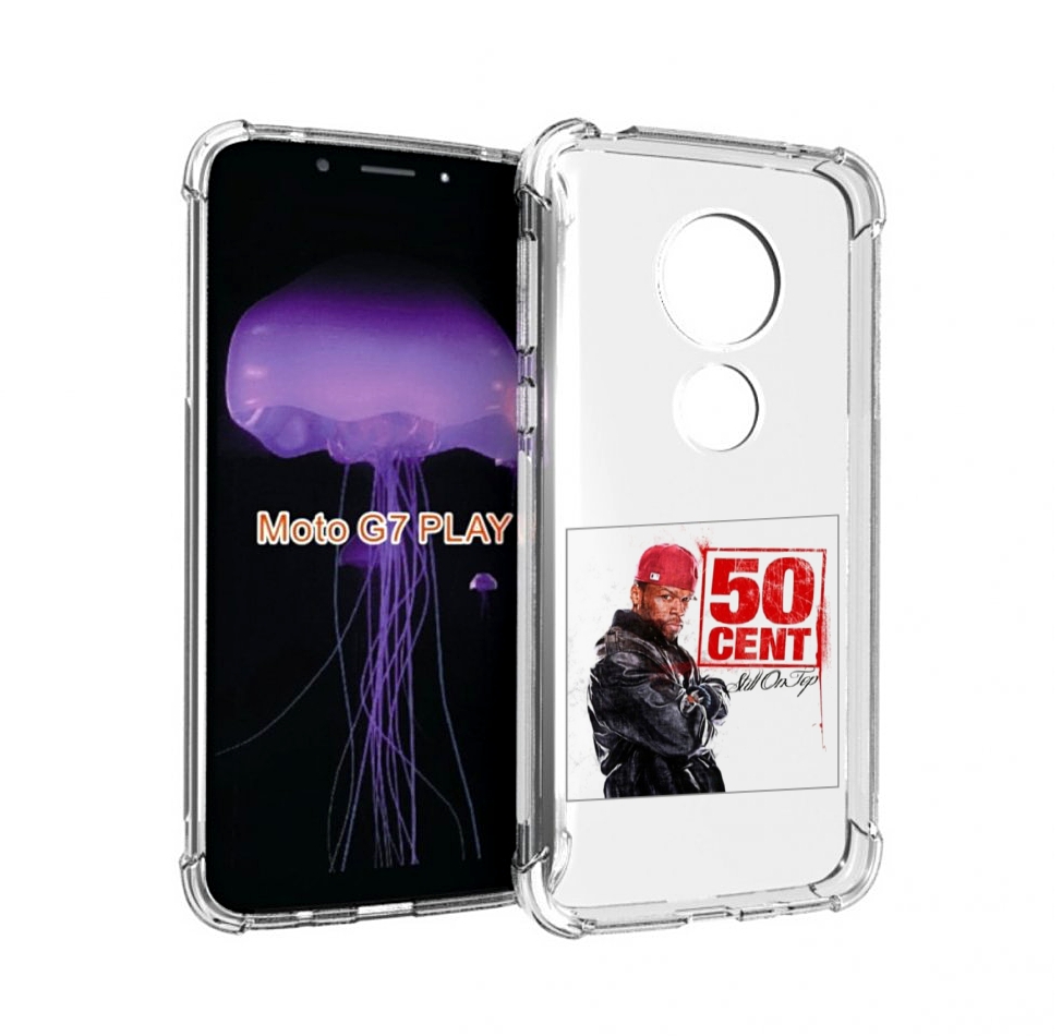 

Чехол MyPads 50 Cent - Still On Top для Motorola Moto G7 Play, Прозрачный, Tocco