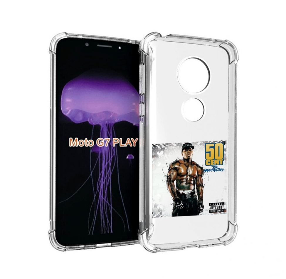 

Чехол MyPads 50 Cent - The Massacre для Motorola Moto G7 Play, Прозрачный, Tocco