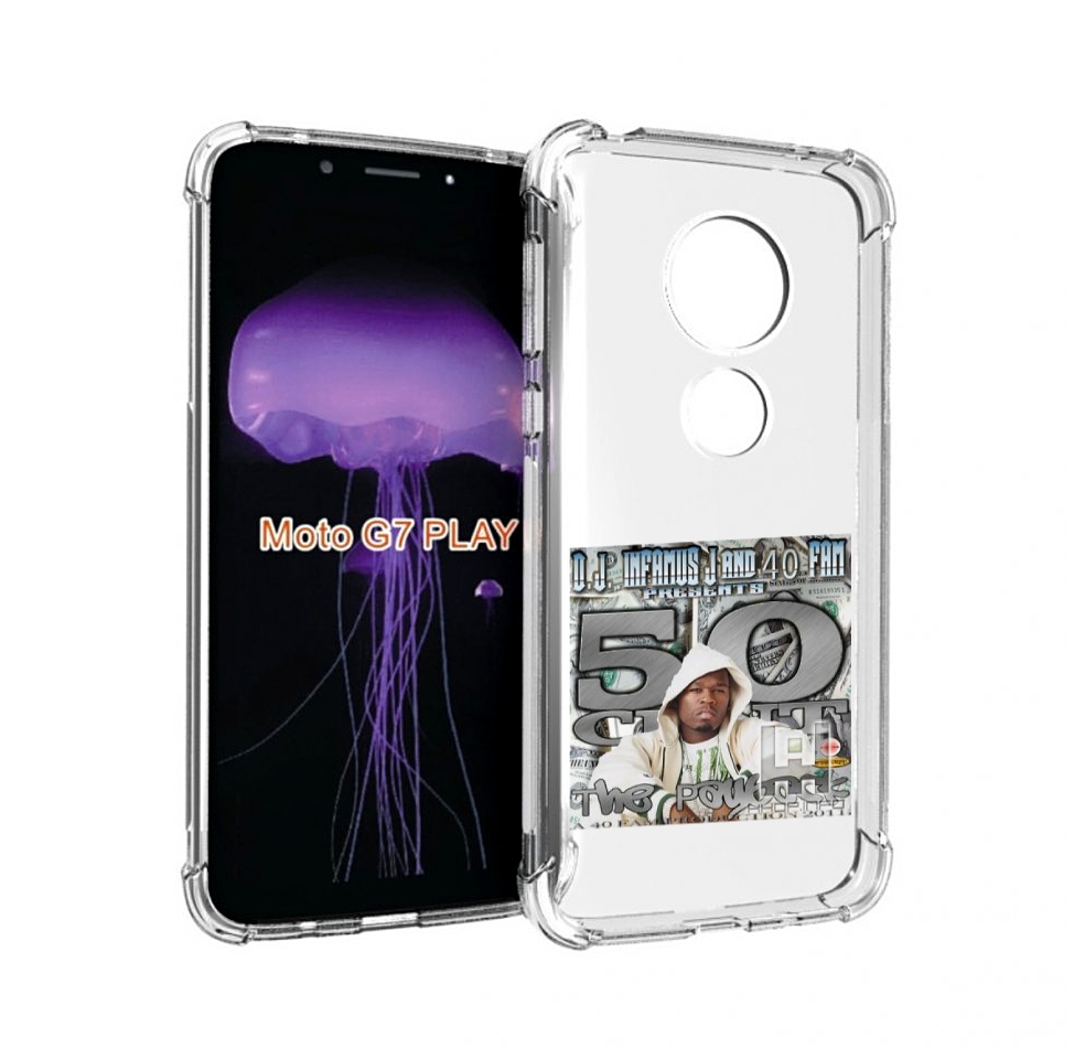 

Чехол MyPads 50 Cent - The Payback для Motorola Moto G7 Play, Прозрачный, Tocco