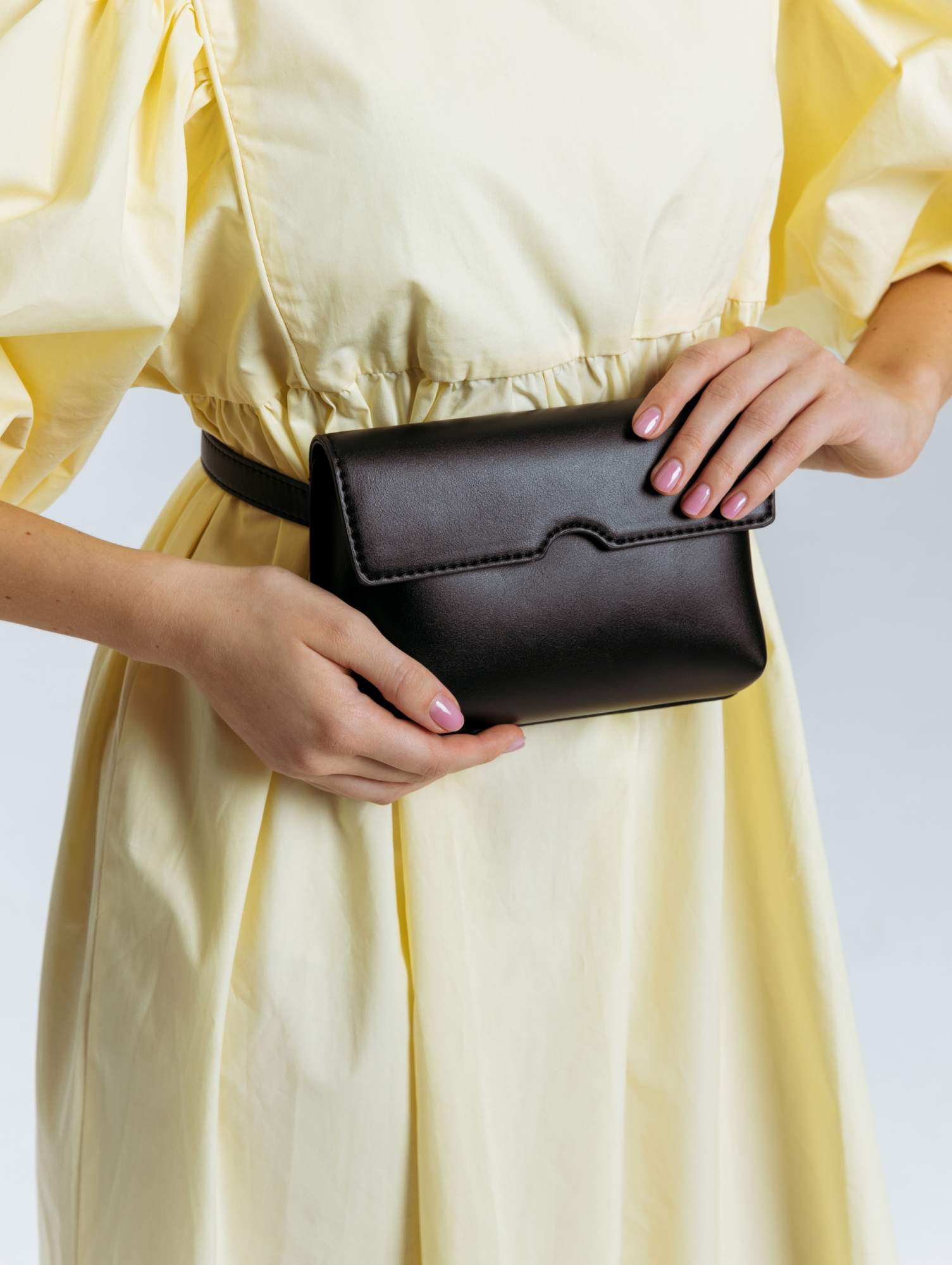 Поясная сумка женская nstcmoscow 3110 черная 1709₽