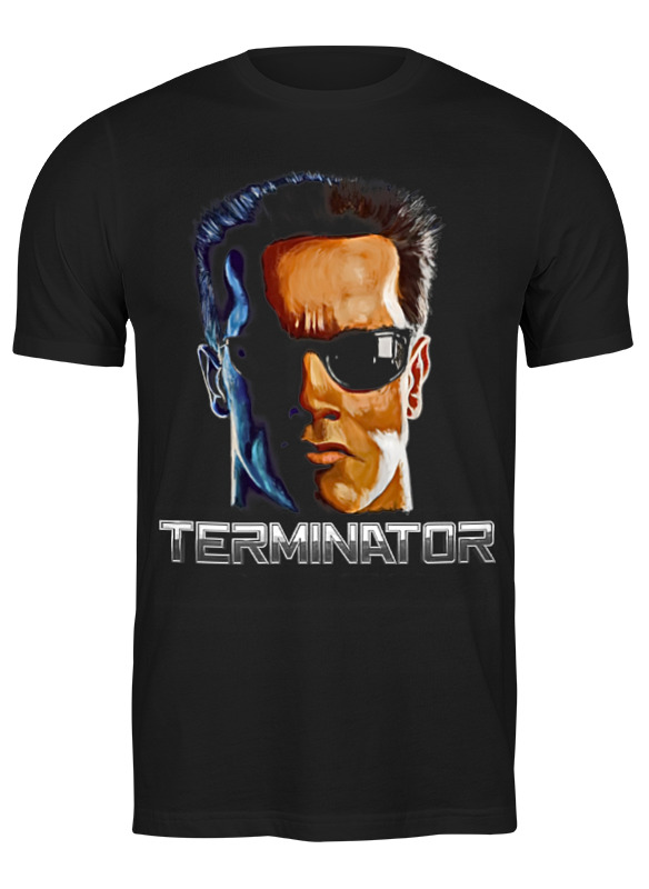 

Футболка мужская Printio Terminator черная XL, Черный, Terminator