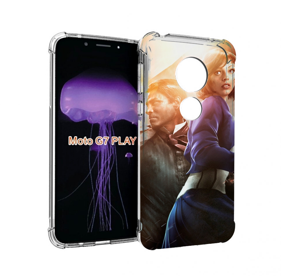 

Чехол MyPads Bioshock Infinite для Motorola Moto G7 Play, Прозрачный, Tocco