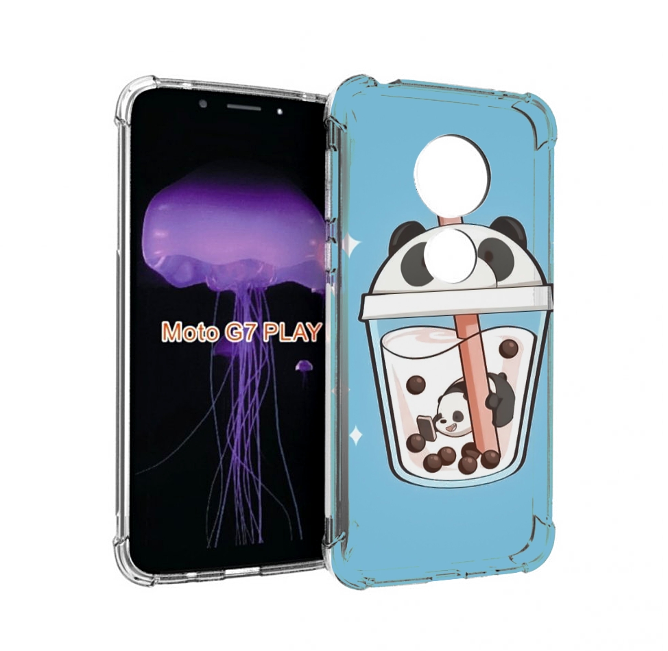 

Чехол MyPads Bubble tea для Motorola Moto G7 Play, Прозрачный, Tocco