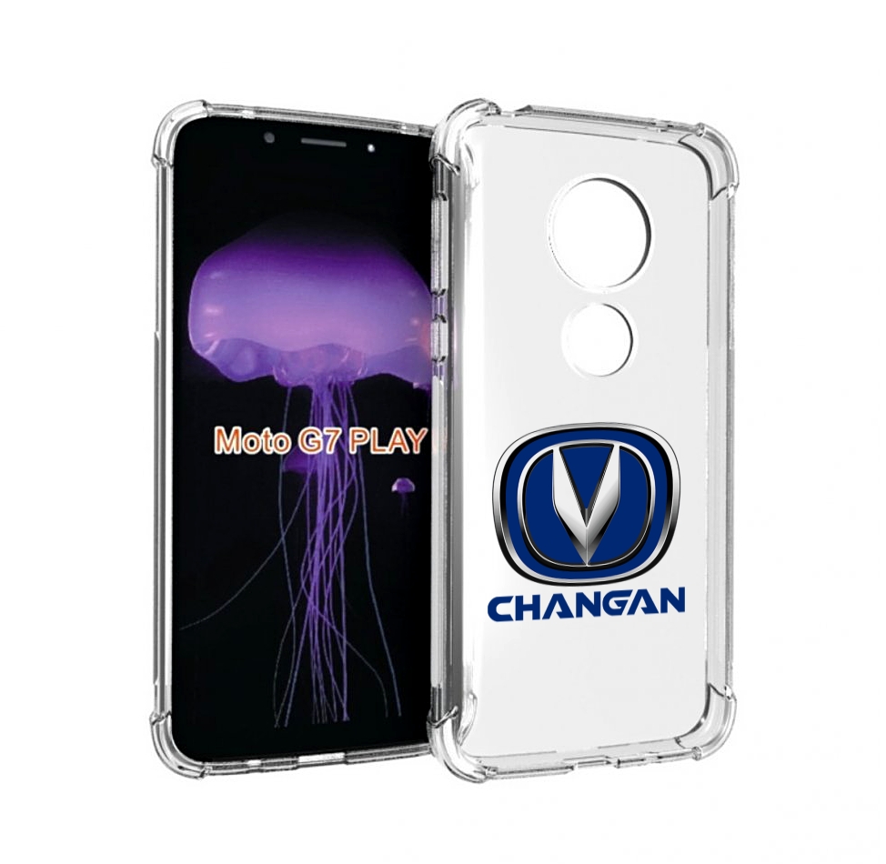 

Чехол MyPads Changan мужской для Motorola Moto G7 Play, Прозрачный, Tocco