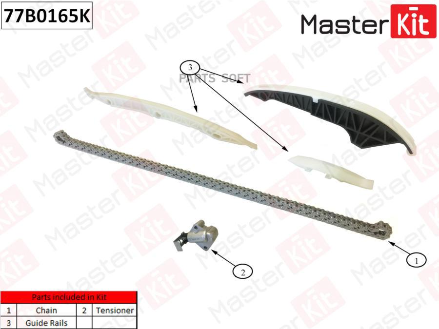 

К-Т Грм Masterkit 77b0165k Vag Cjka,Cjkb MasterKit арт. 77B0165K
