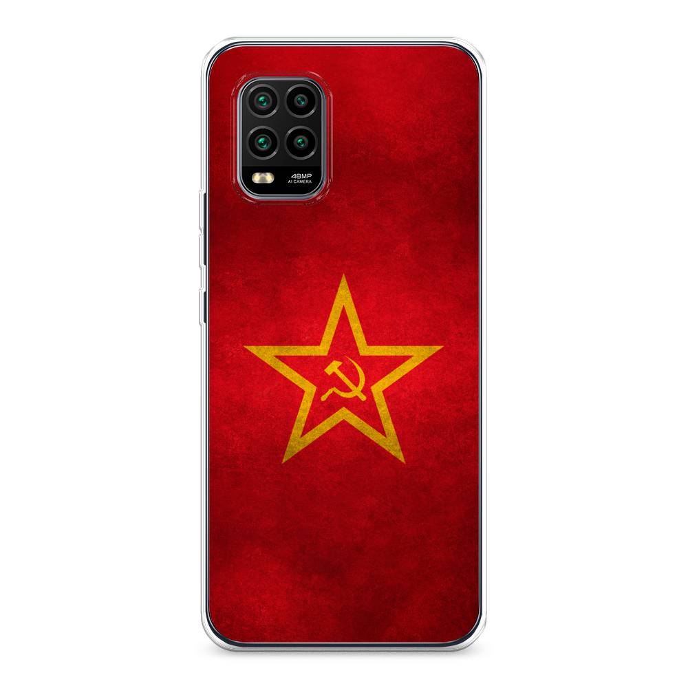 

Чехол Awog на Xiaomi Mi 10 Lite "Красное знамя", Разноцветный, 38550-10
