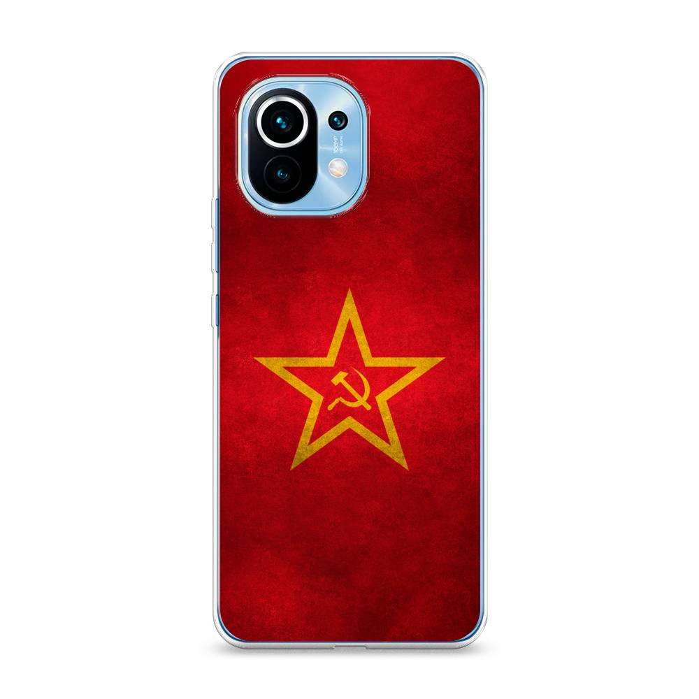 

Чехол Awog на Xiaomi Mi 11 "Красное знамя", Разноцветный, 39450-10
