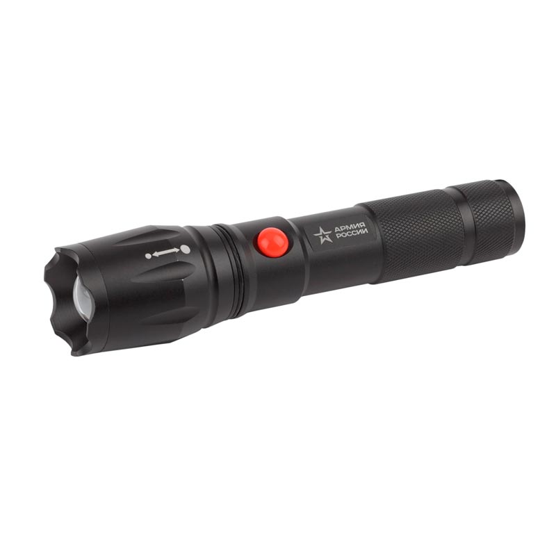 

Фонарь LED ЭРА Армия России MA-701, Черный, MA-701