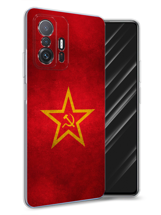 

Чехол Awog на Xiaomi Mi 11T/11T Pro "Красное знамя", Разноцветный, 313750-10