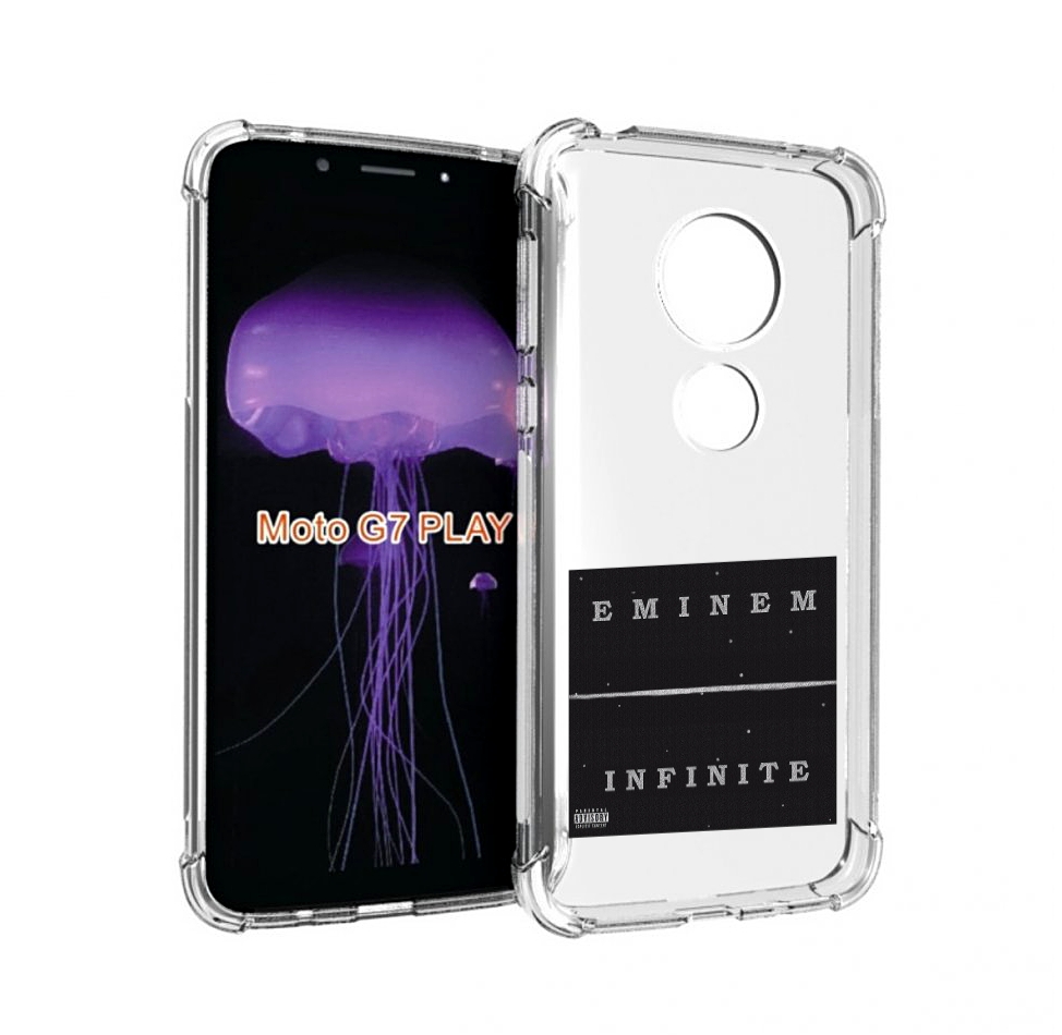 

Чехол MyPads Eminem INFINITE для Motorola Moto G7 Play, Прозрачный, Tocco