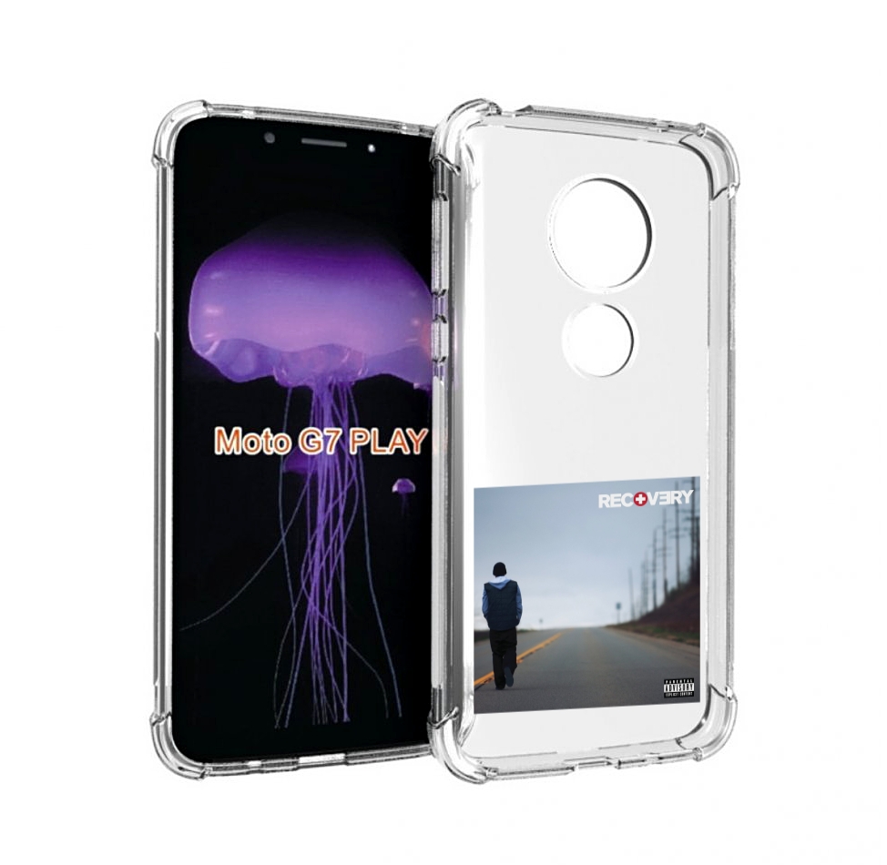 

Чехол MyPads Eminem RECOVERY для Motorola Moto G7 Play, Прозрачный, Tocco