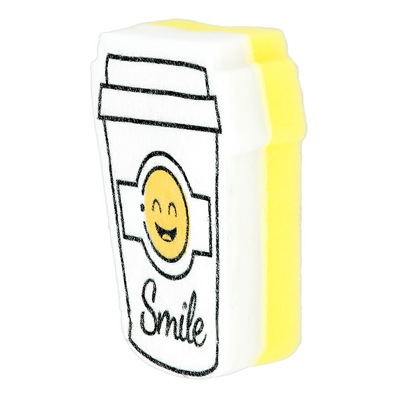 фото Губка lelea smile cup для посуды, 1 шт.