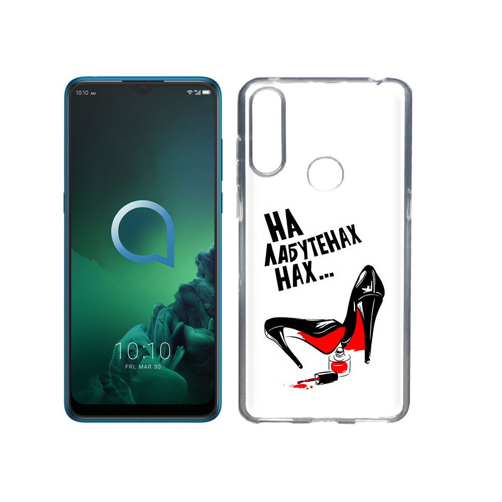 

Чехол MyPads Tocco для Alcatel 3X на лабутенах (PT227136.670.493), Прозрачный, Tocco