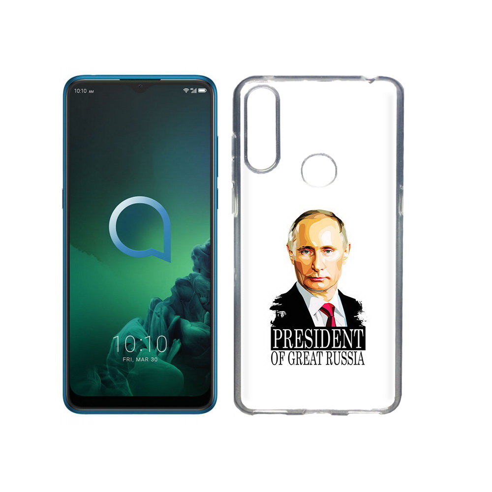 

Чехол MyPads Tocco для Alcatel 3X Володька (PT227136.670.50), Прозрачный, Tocco