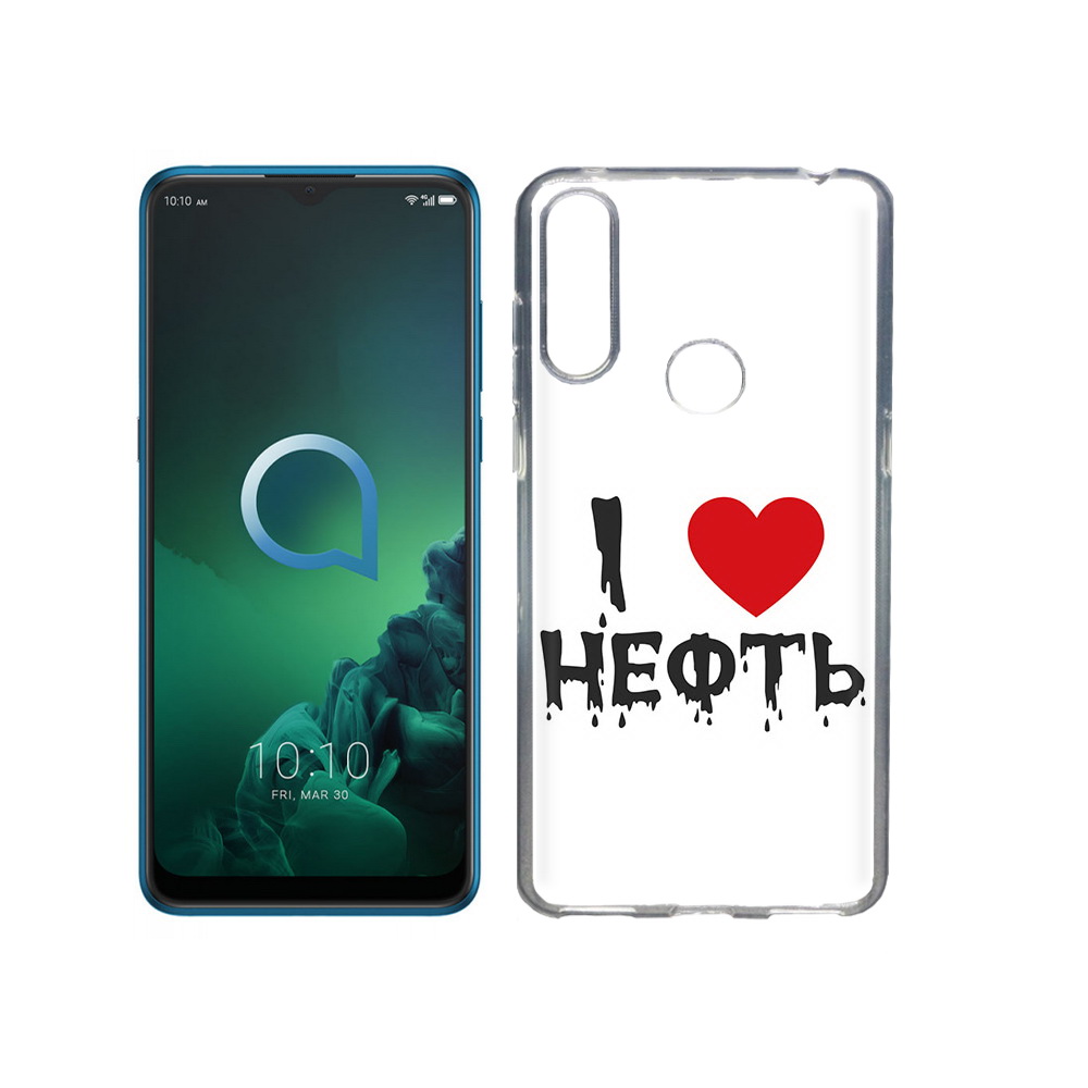 

Чехол MyPads Tocco для Alcatel 3X нефть (PT227136.670.522), Прозрачный, Tocco