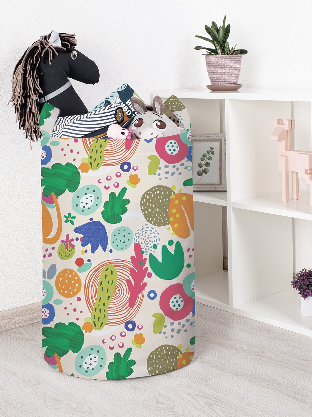 

Корзина для игрушек JoyArty 40x60 см toba_389504_L, Разноцветный