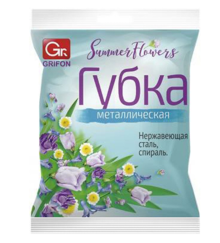 

Губка Grifon из нержавеющей стали спираль 1 шт