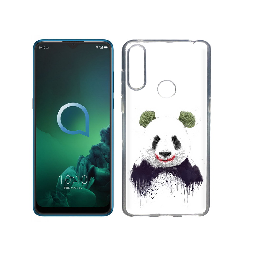 

Чехол MyPads Tocco для Alcatel 3X панда джокер (PT227136.670.533), Прозрачный, Tocco