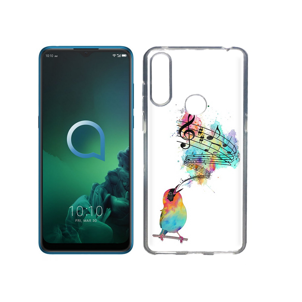 

Чехол MyPads Tocco для Alcatel 3X певчая птичка (PT227136.670.536), Прозрачный, Tocco