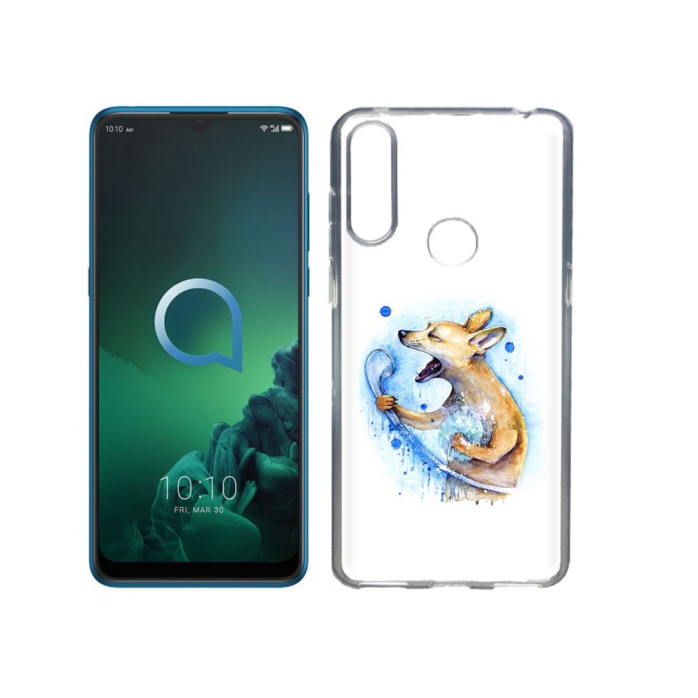 

Чехол MyPads Tocco для Alcatel 3X пение в душе (PT227136.670.537), Прозрачный, Tocco