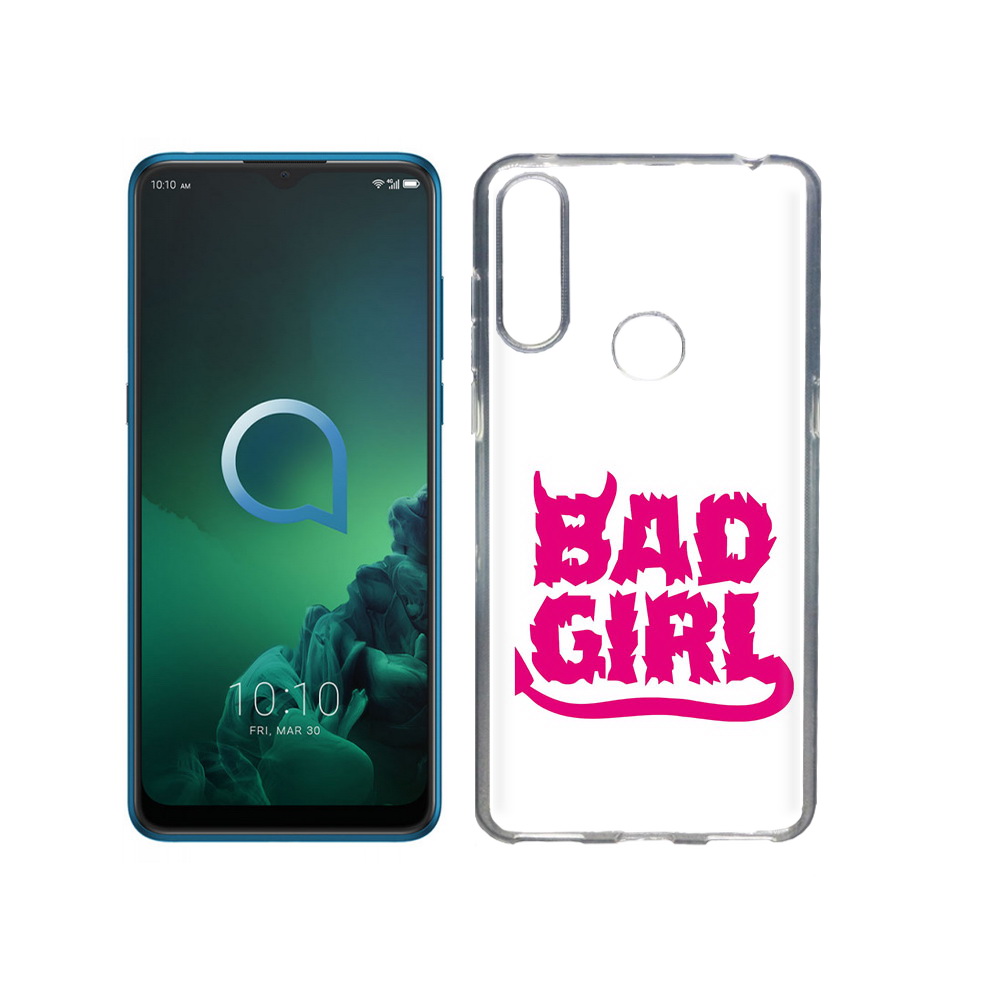 

Чехол MyPads Tocco для Alcatel 3X плохая девочка (PT227136.670.545), Прозрачный, Tocco