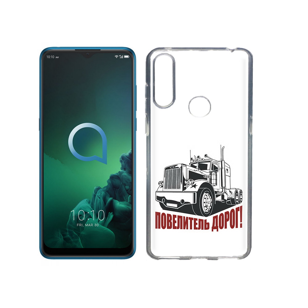 

Чехол MyPads Tocco для Alcatel 3X повелитель дорог (PT227136.670.547), Прозрачный, Tocco