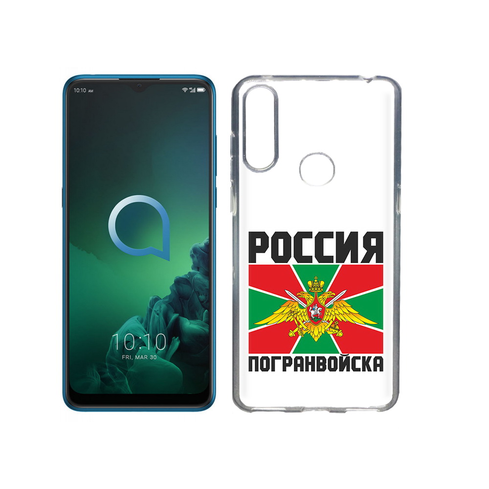 

Чехол MyPads Tocco для Alcatel 3X погранвойска (PT227136.670.548), Прозрачный, Tocco