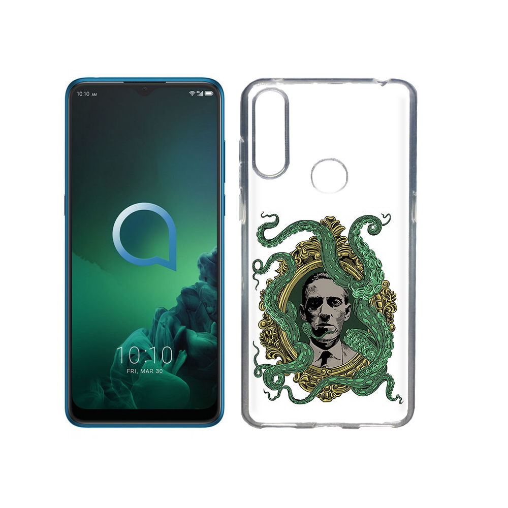 Чехол MyPads Tocco для Alcatel 3X портрет с кракеном (PT227136.670.552)