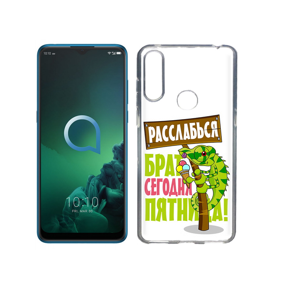 

Чехол MyPads Tocco для Alcatel 3X пятница (PT227136.670.562), Прозрачный, Tocco
