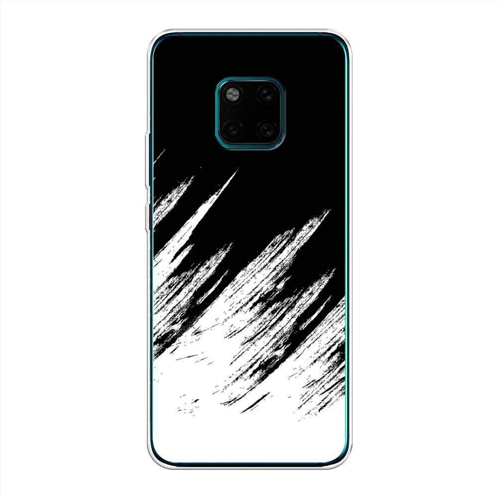

Чехол Awog на Huawei Mate 20 Pro "Черно белые брызги", Черный;белый;бежевый, 67050-3