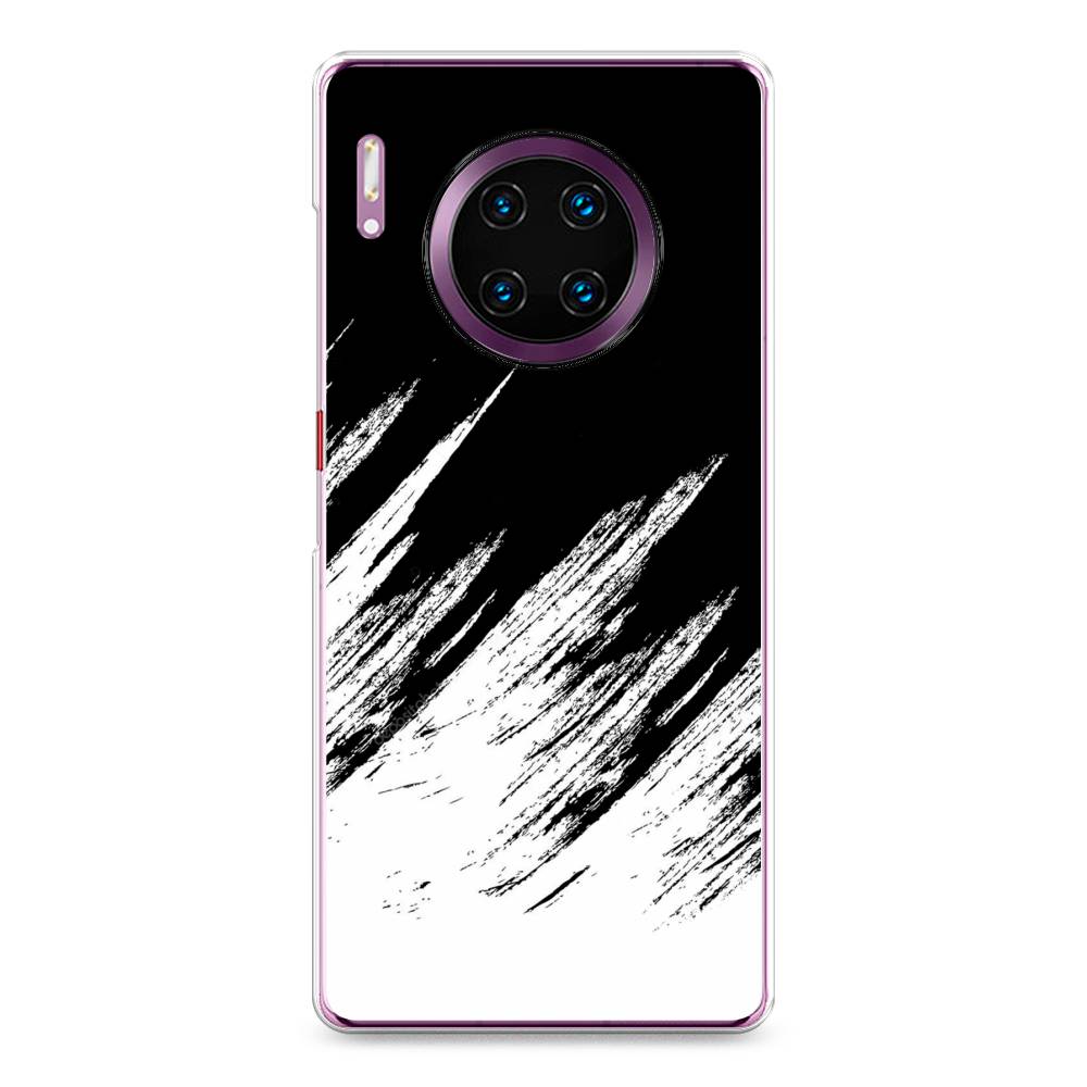 

Чехол Awog на Huawei Mate 30 Pro "Черно белые брызги", Черный;белый;бежевый, 610450-3