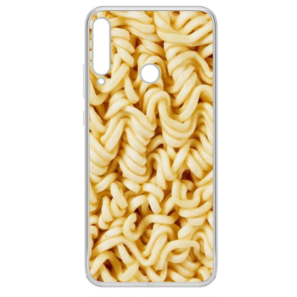 

Чехол-накладка Krutoff Clear Case Дошик для Huawei P40 Lite E