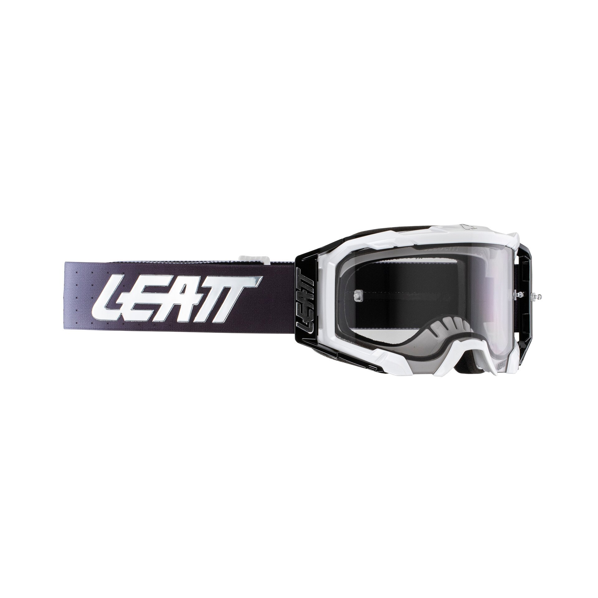 Кроссовая маска Leatt Velocity 5.5 White Light Grey 58% (8024070390)