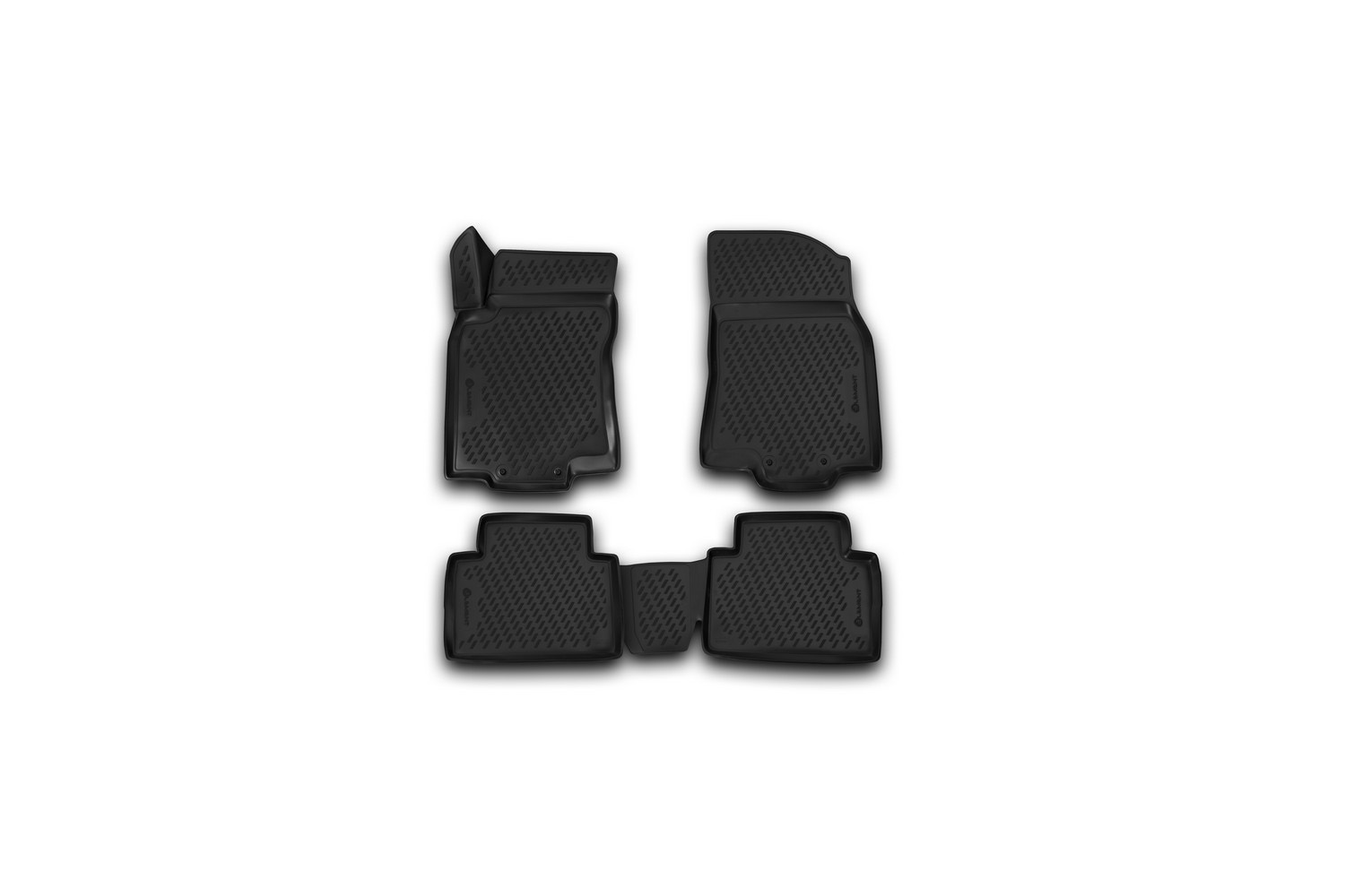 

Коврики 3D в салон NISSAN X-Trail, 03/2015->, 4 шт. (полиуретан)